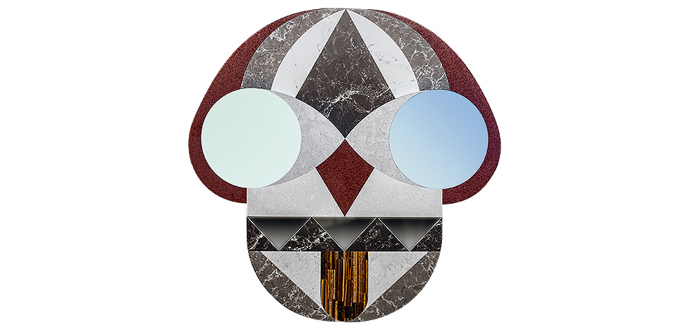 Маска. Декоративное зеркало Face — музейная работа Хайме Айона